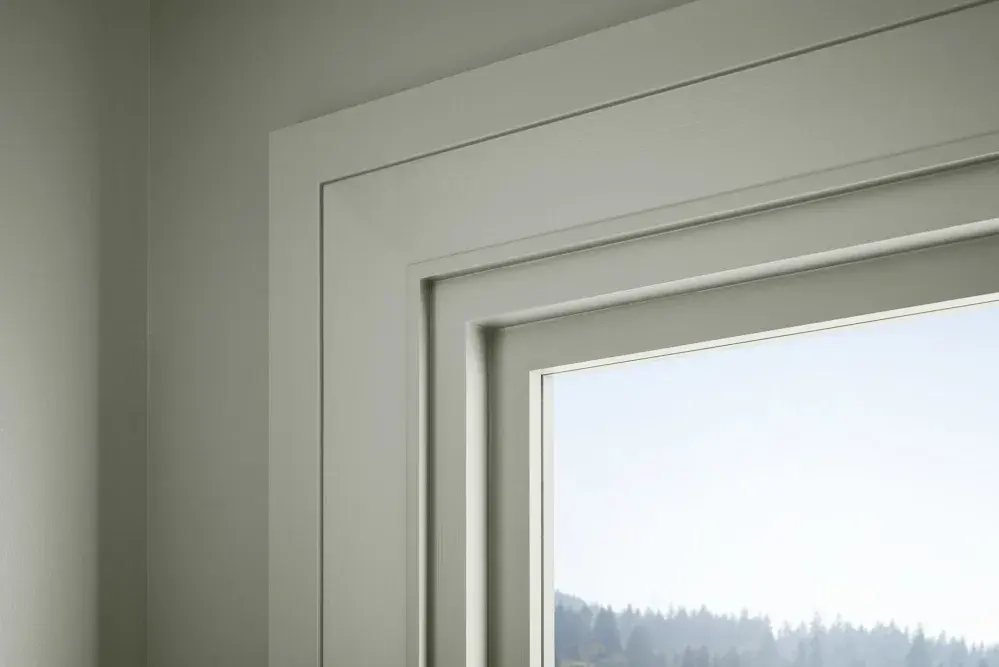 Option M - Contemporary Craftsman - Living Room - Window - Closeup - 2021