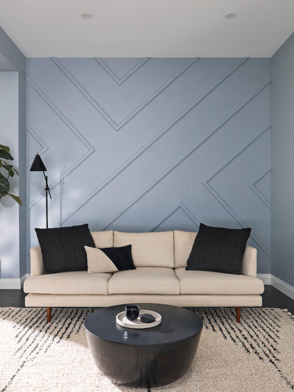 Option M - Minimalist - Living Room - Feature Wall - 2022