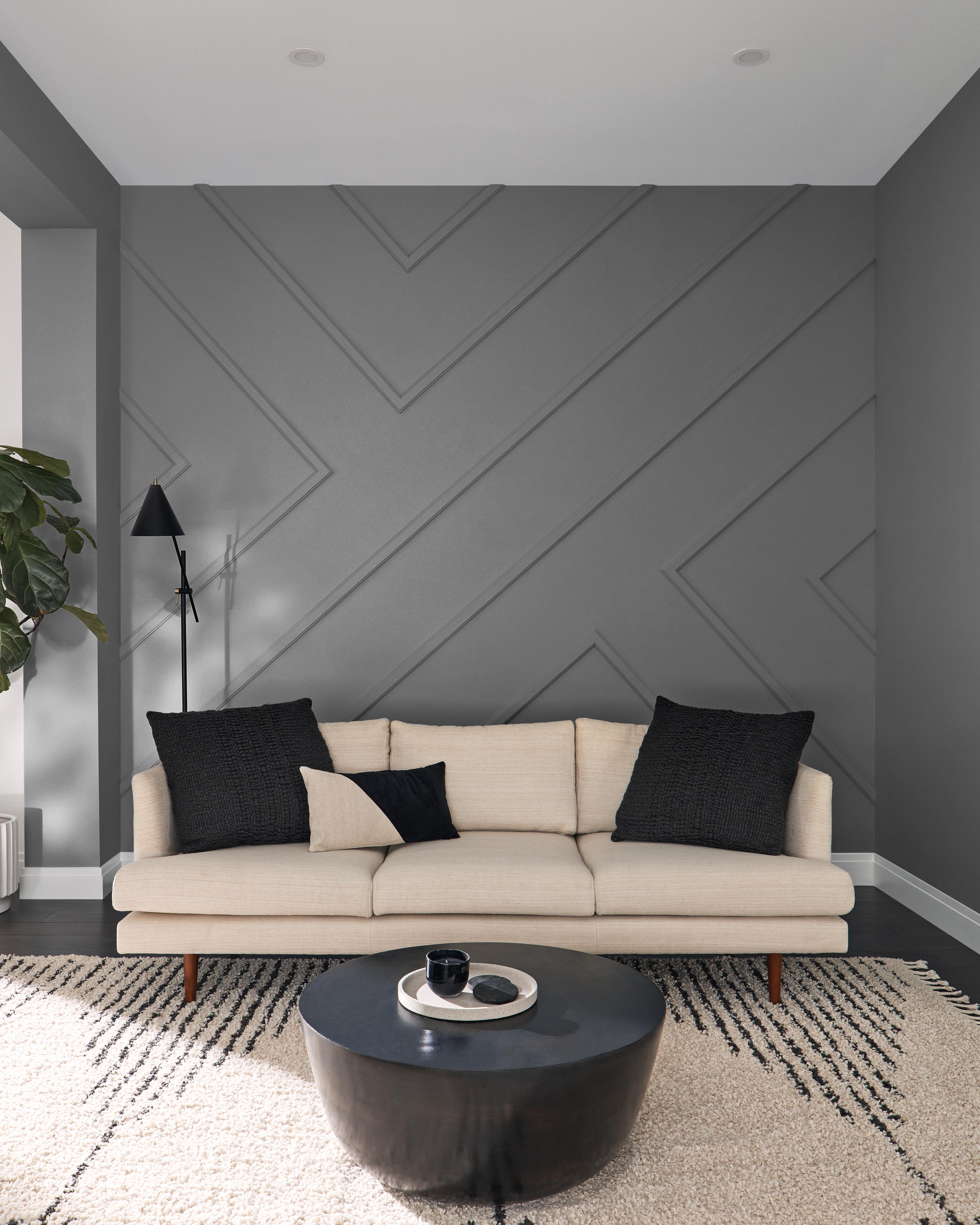 Option M - Minimalist - Living Room - Feature Wall - 2022