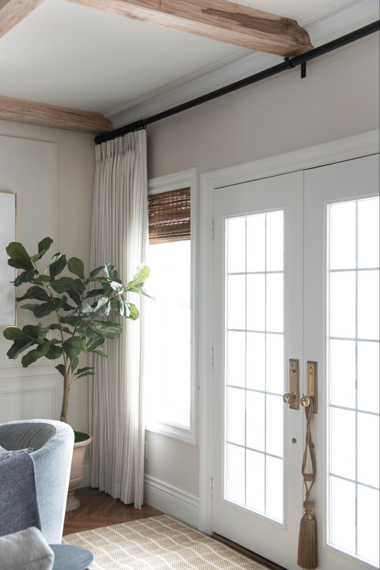 For Blog Only - Sarah Gibson, of Room For Tuesday - Living Room Astragal Trim Door