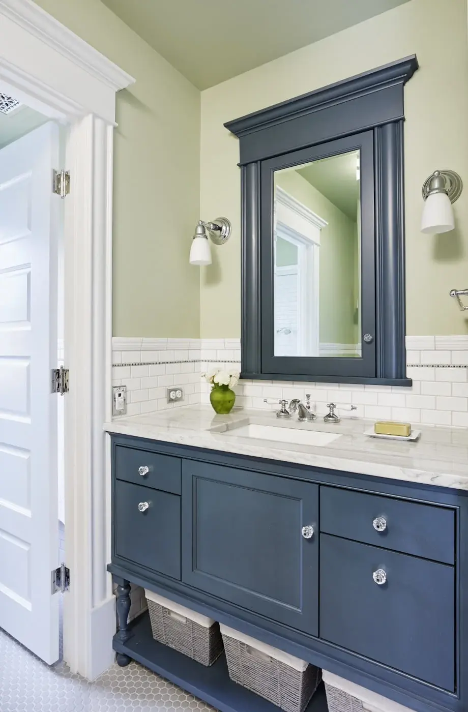 For Blog Only - David Heide - Blue Mirror Bathroom