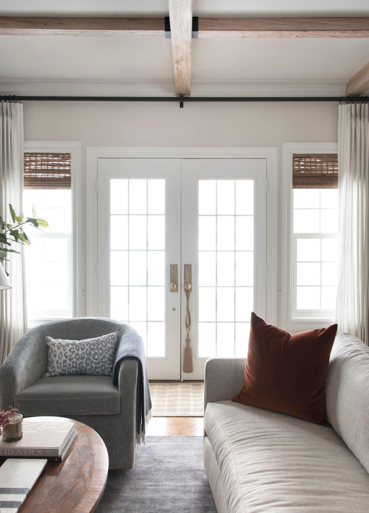For Blog Only - Sarah Gibson, of Room For Tuesday - French Door Living Room