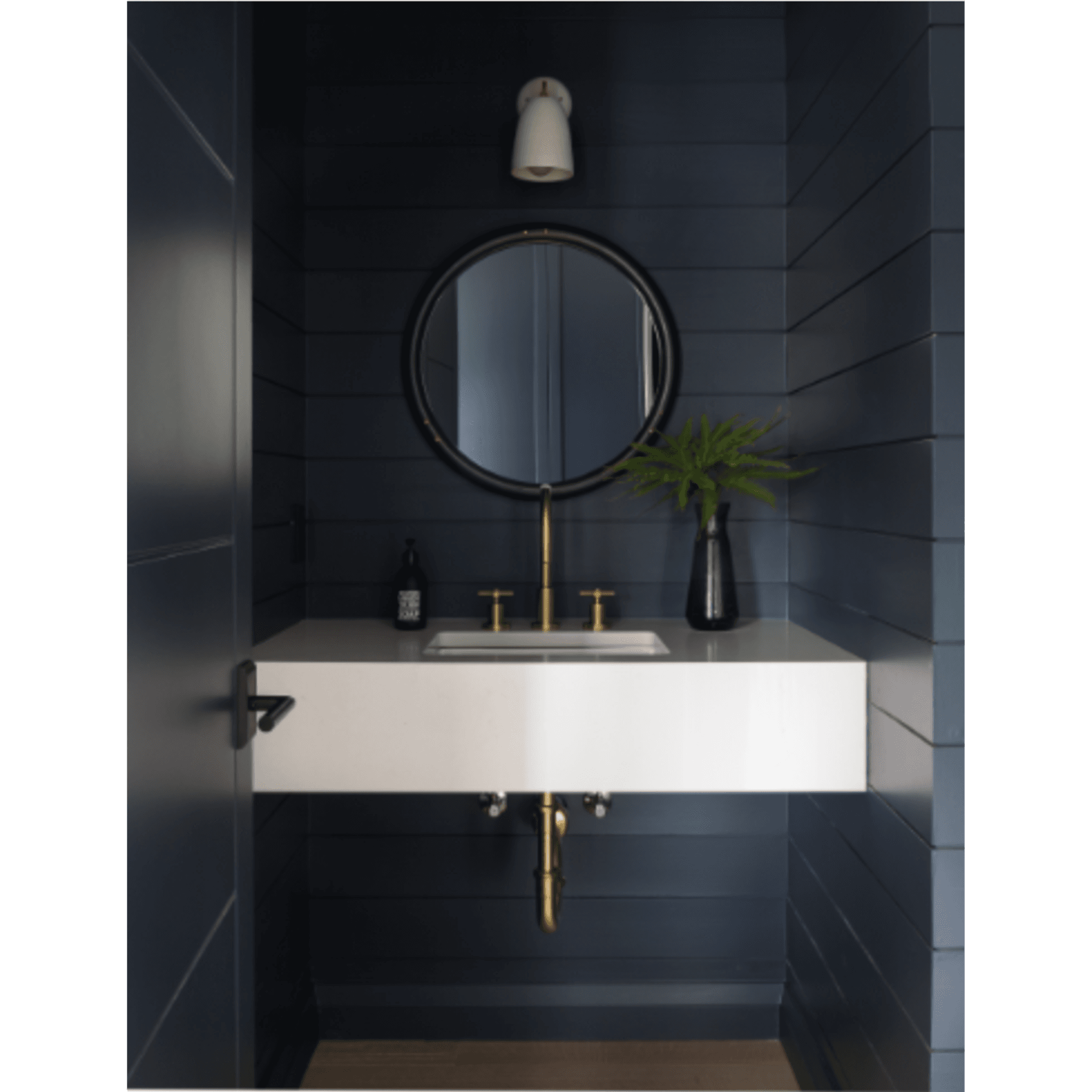 For Blog Only - Black Horizontal Shiplap Bathroom