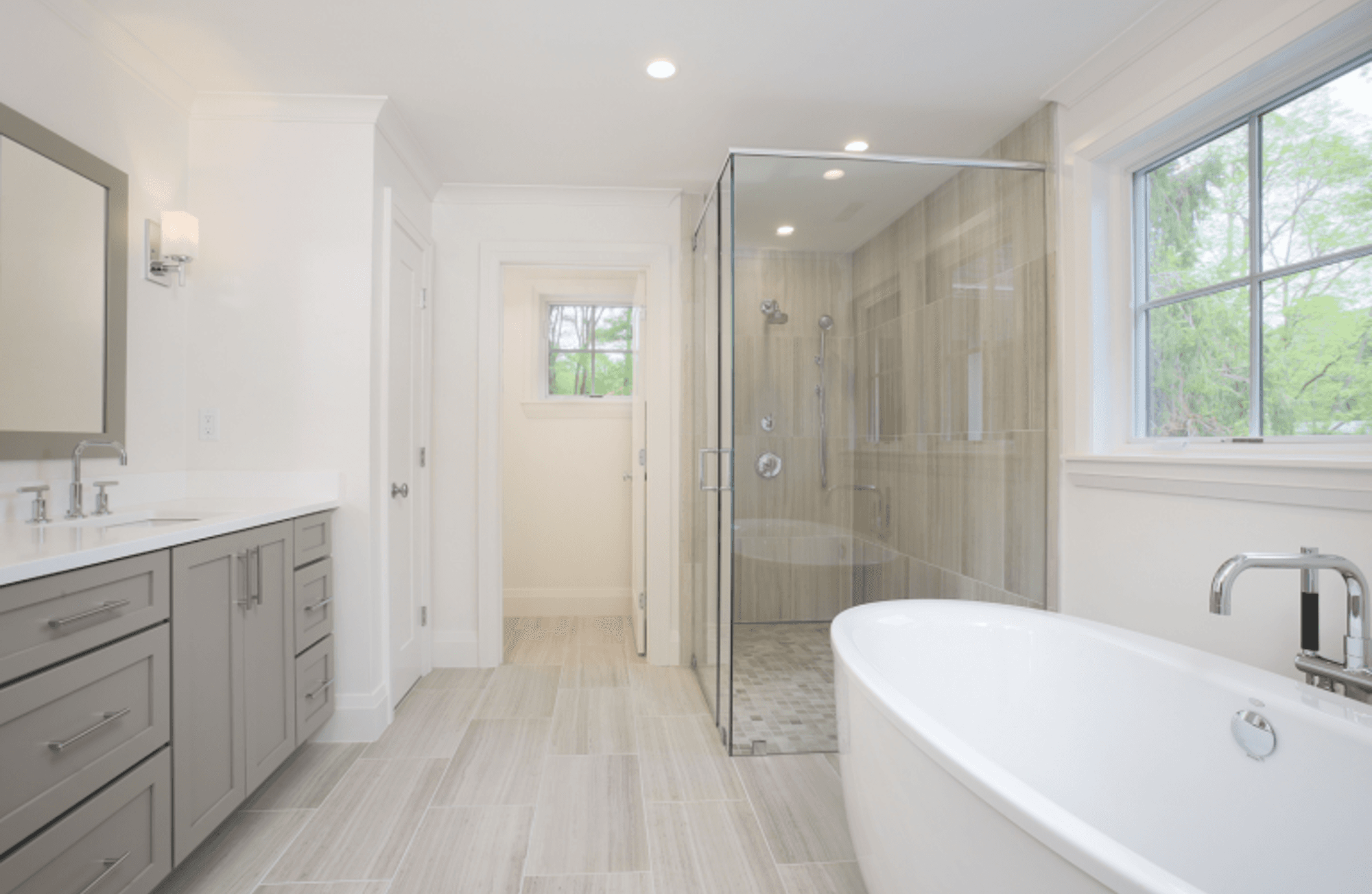 For Blog Only - Modern Bathroom with Crown