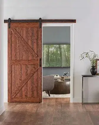 Masonite Auburn wood sliding Barn-Door