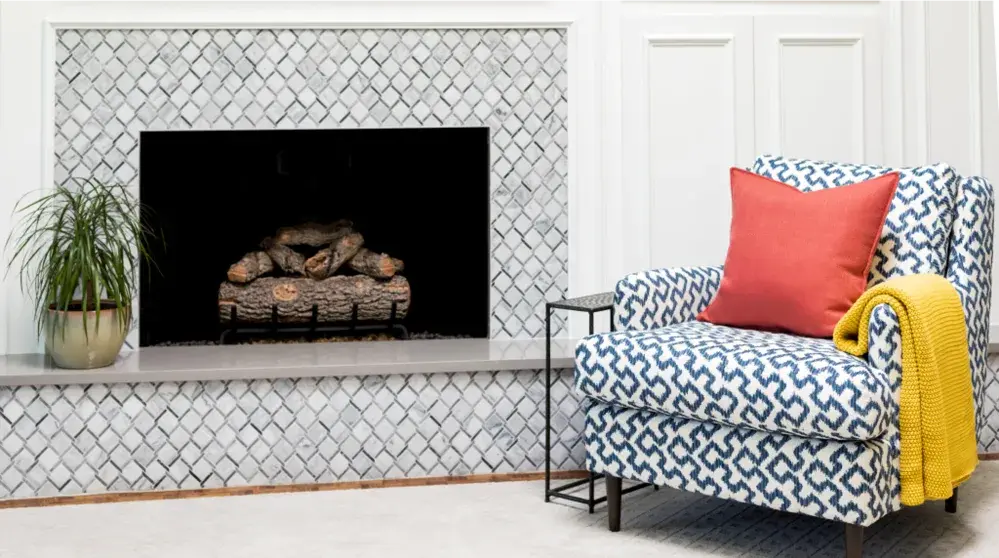 For Blog Only - Holly Bellomy - Tiled Fireplace