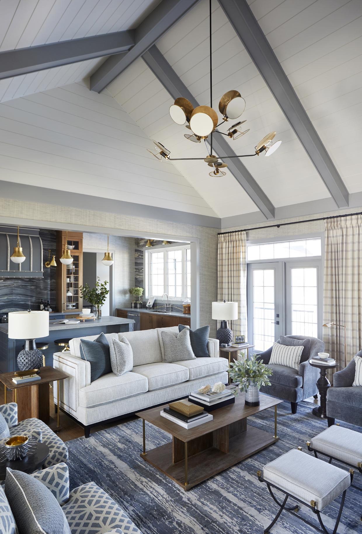 For Blog Only - Atmosphere Interior Design - Shiplap Blue Beam Sunroom