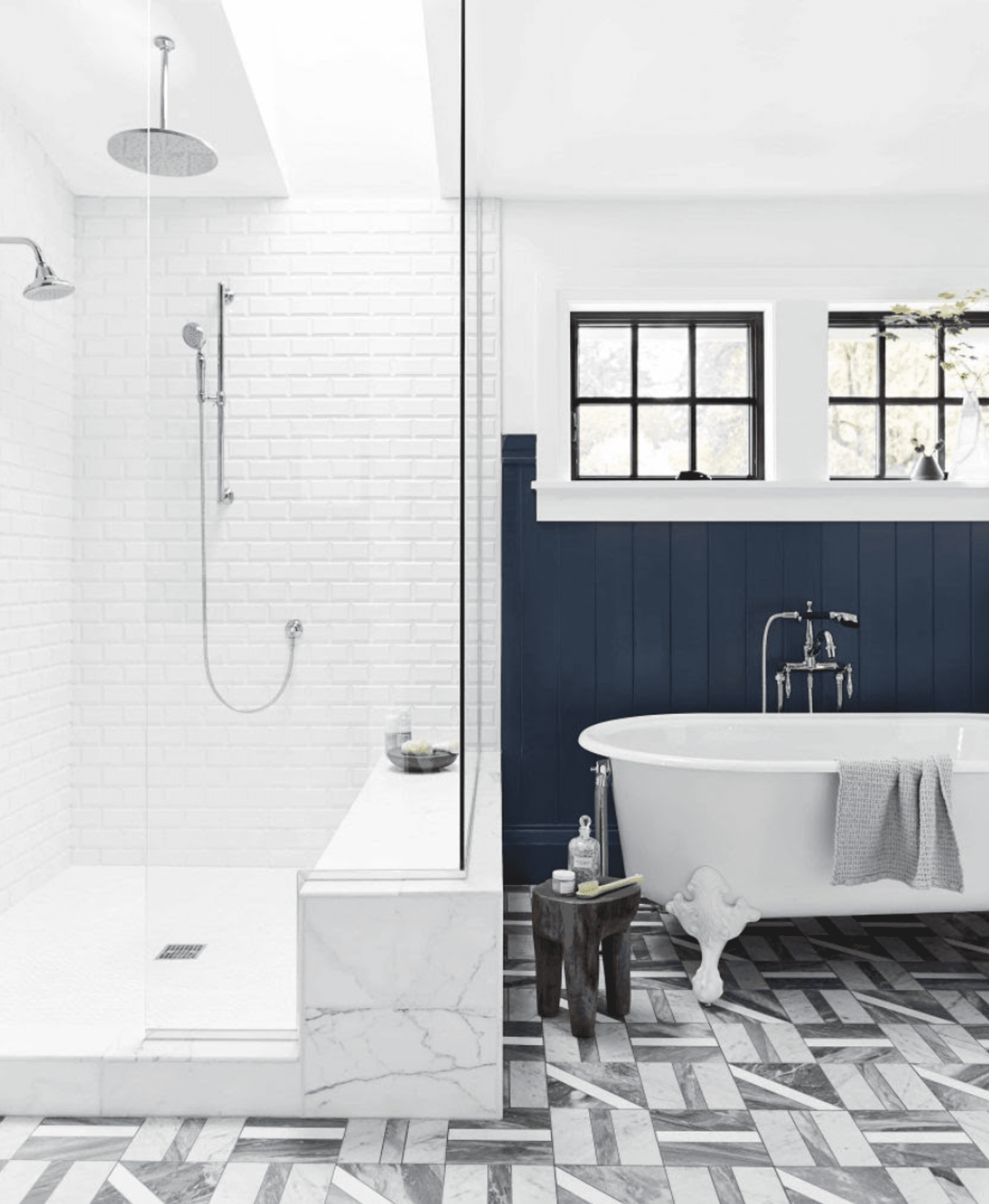 For Blog Only - Emily Henderson - Blue Shiplap Bathroom