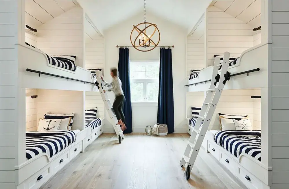 For Blog Only - Jenny Martin Design - Bunkbed Bedroom