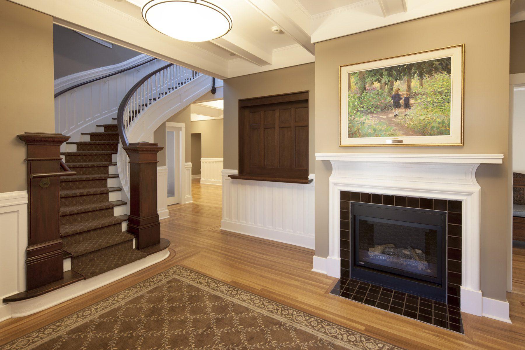 For Blog Only - Haebler Group - Fireplace Wainscot