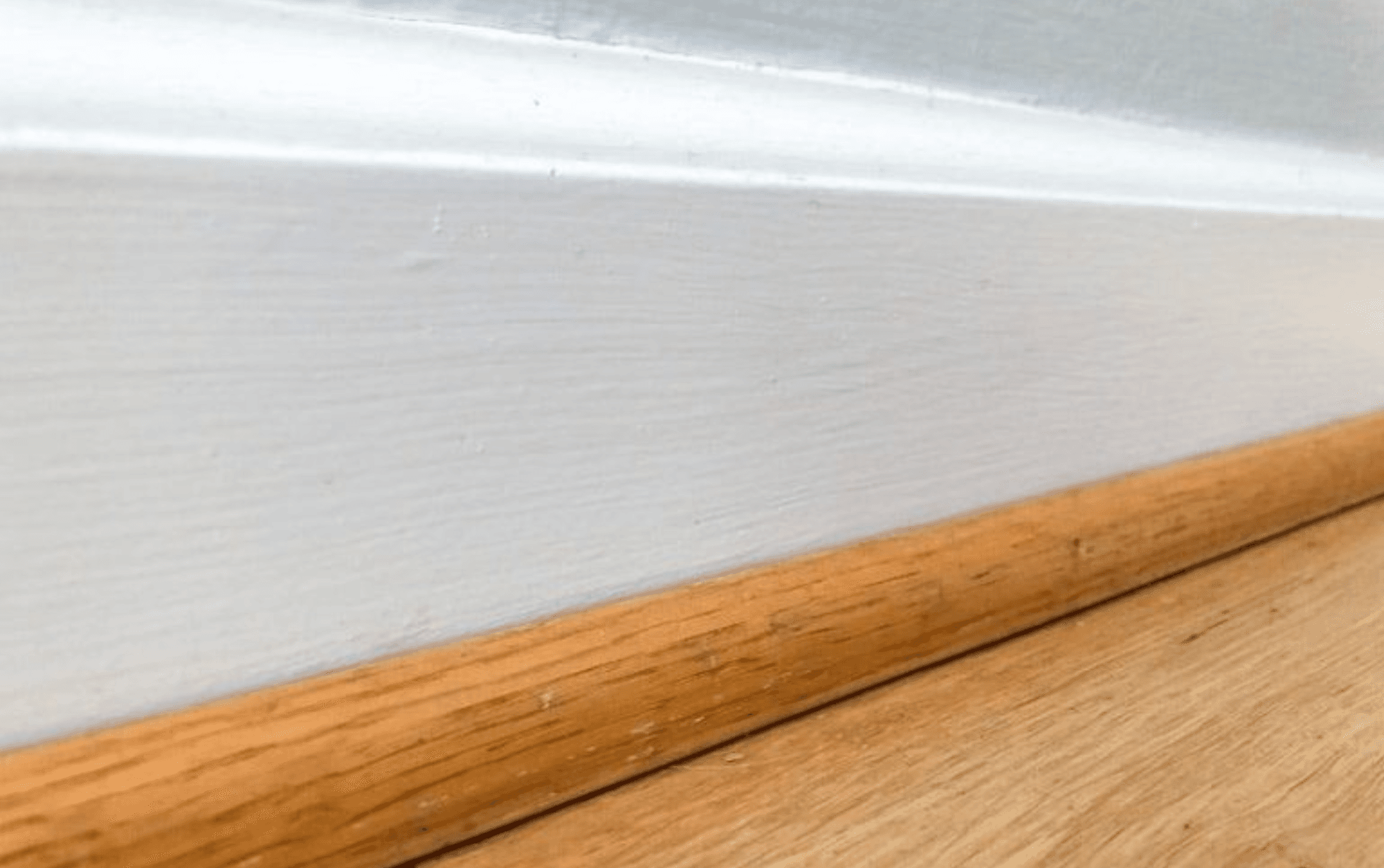 For Blog Only - The Handyman's Daughter - Baseboard and Quarter Round Close Up
