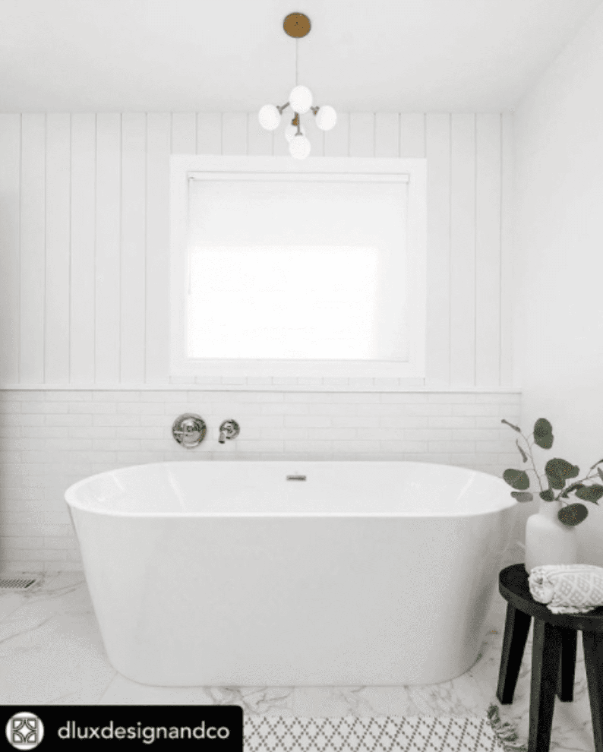For Blog Only - DLUX Design & Co - Shiplap and Brick Bathroom