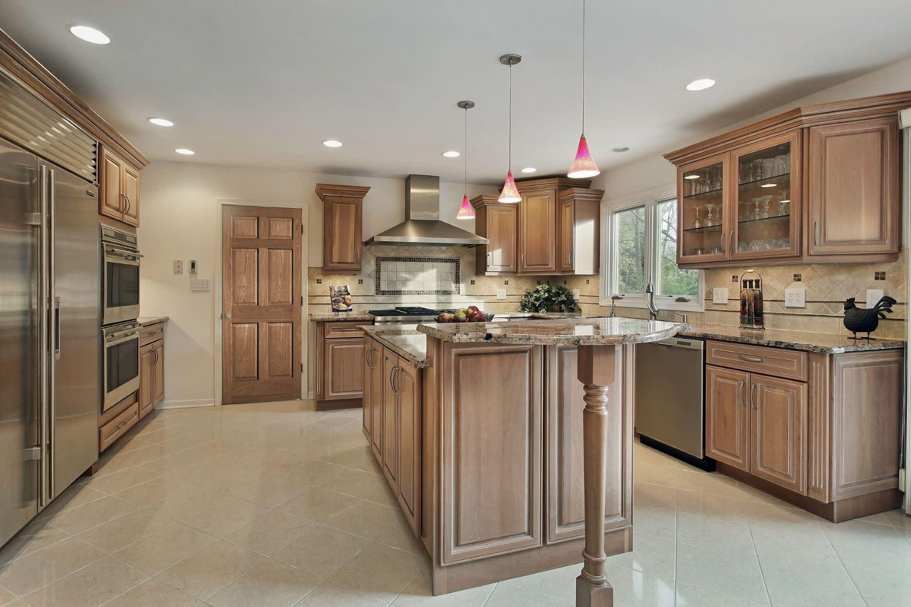 For Blog Only - Wood Counter Moulding Kitchen