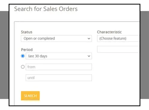 Manage Your Orders and Sales Documents