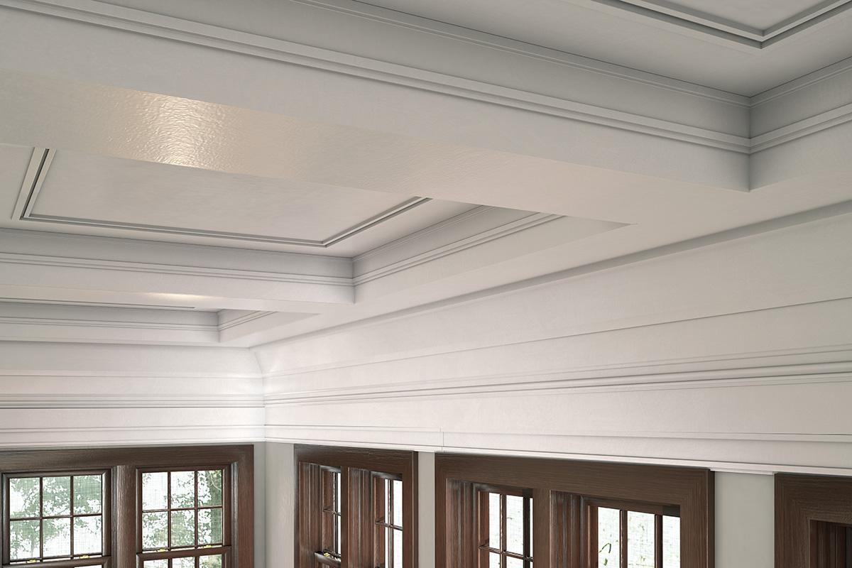 For Blog Only - Coffered Ceiling Closeup