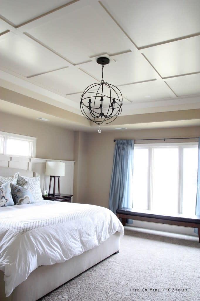 For Blog Only - Life on Virginia Street - Lattice Coffered Ceiling